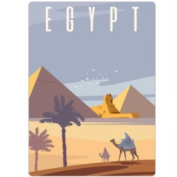 Egypt 🇪🇬 Souvenir Magnet - Picture 2 of 2